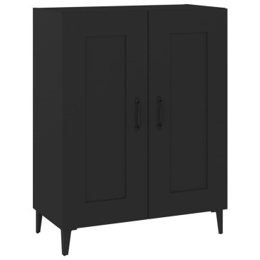 vidaXL Ντουλάπι Μαύρο 69,5x34x90cm από Επεξεργασμένο Ξύλο 1 τεμ.