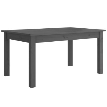 vidaXL Τραπεζάκι Σαλονιού Γκρι 80x50x40cm από Μασίφ Ξύλο Πεύκου 1 τεμ.