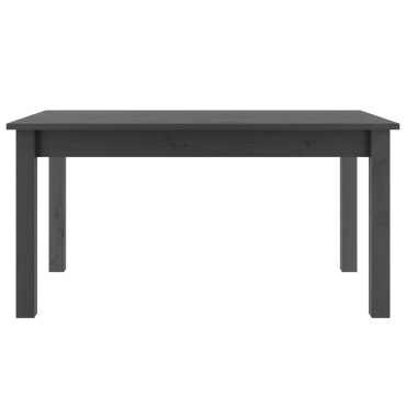 vidaXL Τραπεζάκι Σαλονιού Γκρι 80x50x40cm από Μασίφ Ξύλο Πεύκου 1 τεμ.