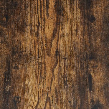 vidaXL Κομοδίνα 2 τεμ. Καπνιστή Δρυς 38x35x56cm από Επεξεργ. Ξύλο