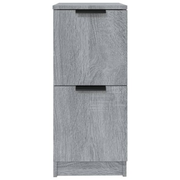 vidaXL Ντουλάπια 2 τεμ. Γκρι Sonoma 30x30x70cm Επεξεργασμένο Ξύλο