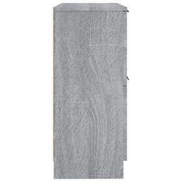 vidaXL Ντουλάπια 2 τεμ. Γκρι Sonoma 30x30x70cm Επεξεργασμένο Ξύλο