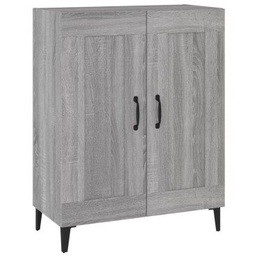 vidaXL Ντουλάπι Γκρι Sonoma 69,5x34x90cm από Επεξεργασμένο Ξύλο 1 τεμ.