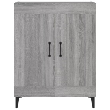 vidaXL Ντουλάπι Γκρι Sonoma 69,5x34x90cm από Επεξεργασμένο Ξύλο 1 τεμ.