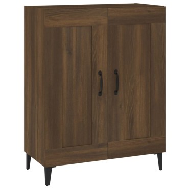 vidaXL Ντουλάπι Καφέ Δρυς 69,5x34x90cm Επεξεργασμένο Ξύλο 1 τεμ.