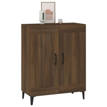 vidaXL Ντουλάπι Καφέ Δρυς 69,5x34x90cm Επεξεργασμένο Ξύλο 1 τεμ.