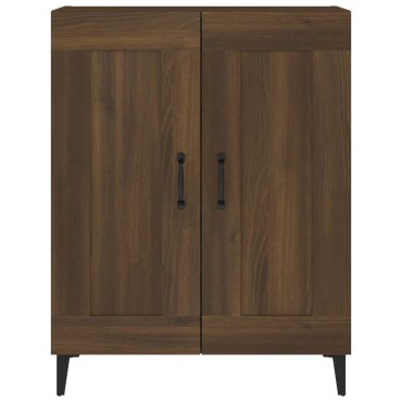 vidaXL Ντουλάπι Καφέ Δρυς 69,5x34x90cm Επεξεργασμένο Ξύλο 1 τεμ.