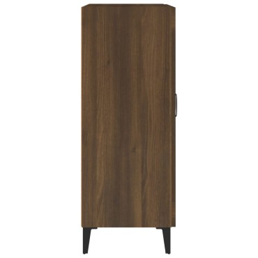 vidaXL Ντουλάπι Καφέ Δρυς 69,5x34x90cm Επεξεργασμένο Ξύλο 1 τεμ.