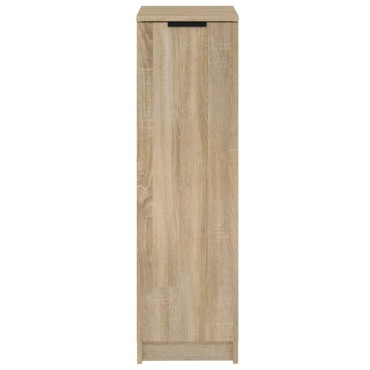 vidaXL Παπουτσοθήκη Sonoma Δρυς 30x35x100cm από Επεξεργασμένο Ξύλο 1 τεμ.