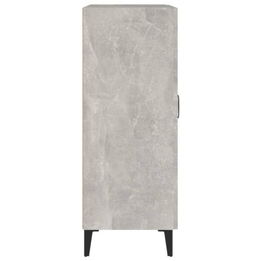 vidaXL Ντουλάπι Γκρι Σκυροδέματος 69,5x34x90cm Επεξεργασμένο Ξύλο 1 τεμ.