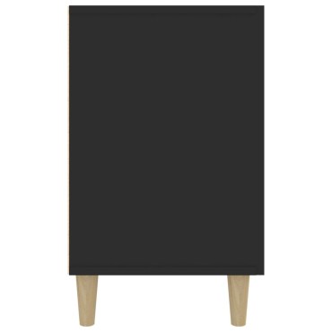 vidaXL Ντουλάπι Μαύρο 100x36x60cm από Επεξεργασμένο Ξύλο 1 τεμ.