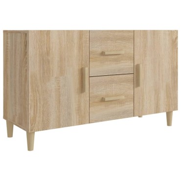 vidaXL Ντουλάπι Sonoma Δρυς 100x36x60cm από Επεξεργασμένο Ξύλο 1 τεμ.