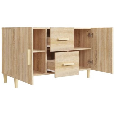 vidaXL Ντουλάπι Sonoma Δρυς 100x36x60cm από Επεξεργασμένο Ξύλο 1 τεμ.