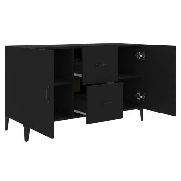 vidaXL Ντουλάπι Μαύρο 100x36x60cm από Επεξεργασμένο Ξύλο 1 τεμ.