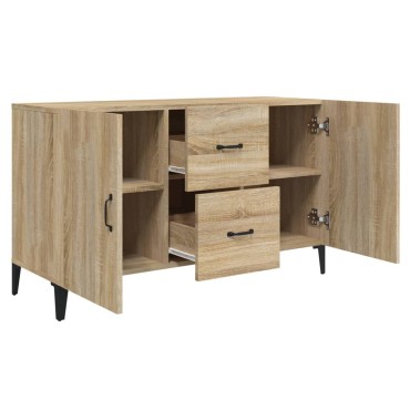 vidaXL Ντουλάπι Sonoma Δρυς 100x36x60cm από Επεξεργασμένο Ξύλο 1 τεμ.