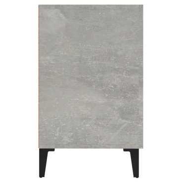 vidaXL Ντουλάπι Γκρι Σκυροδέματος 100x36x60cm Επεξεργασμένο Ξύλο 1 τεμ.