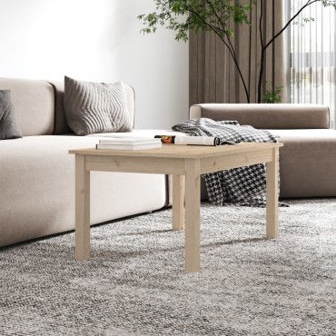 vidaXL Τραπεζάκι Σαλονιού 80x50x40cm από Μασίφ Ξύλο Πεύκου 1 τεμ.