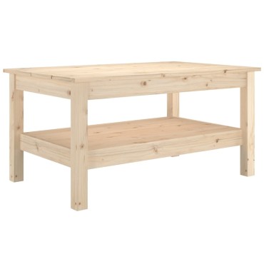 vidaXL Τραπεζάκι Σαλονιού 80x50x40cm από Μασίφ Ξύλο Πεύκου 1 τεμ.