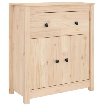 vidaXL Συρταριέρα 70x35x80cm από Μασίφ Ξύλο Πεύκου 1 τεμ.