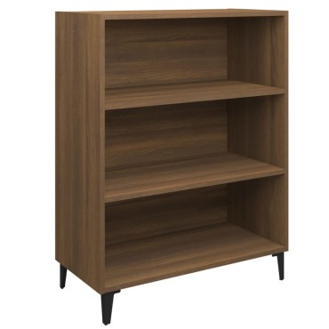 vidaXL Ντουλάπι Καφέ Δρυς 69,5x32,5x90cm από Επεξεργασμένο Ξύλο 1 τεμ.