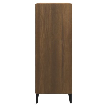 vidaXL Ντουλάπι Καφέ Δρυς 69,5x32,5x90cm από Επεξεργασμένο Ξύλο 1 τεμ.