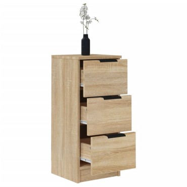 vidaXL Ντουλάπια 2 τεμ. Sonoma Δρυς 30x30x70cm Επεξεργασμένο Ξύλο