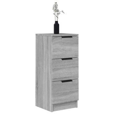 vidaXL Ντουλάπια 2 τεμ. Γκρι Sonoma 30x30x70cm Επεξεργασμένο Ξύλο