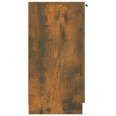vidaXL Παπουτσοθήκη Καπνιστή Δρυς 59x35x70cm από Επεξεργασμένο Ξύλο 1 τεμ.