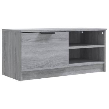 vidaXL Έπιπλο Τηλεόρασης Γκρι Sonoma 80x35x36,5cm Επεξεργασμένο Ξύλο