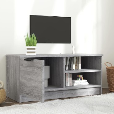 vidaXL Έπιπλο Τηλεόρασης Γκρι Sonoma 80x35x36,5cm Επεξεργασμένο Ξύλο