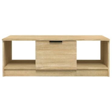 vidaXL Τραπεζάκι Σαλονιού Sonoma Δρυς 102x50x36cm Επεξεργασμένο Ξύλο 1 τεμ.