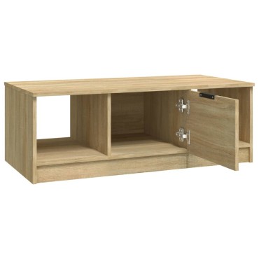 vidaXL Τραπεζάκι Σαλονιού Sonoma Δρυς 102x50x36cm Επεξεργασμένο Ξύλο 1 τεμ.