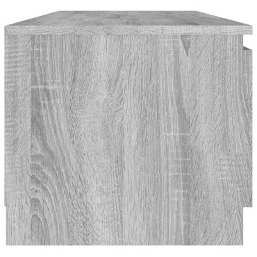 vidaXL Έπιπλο Τηλεόρασης Γκρι Sonoma 140x40x35,5cm από Επεξεργ. Ξύλο