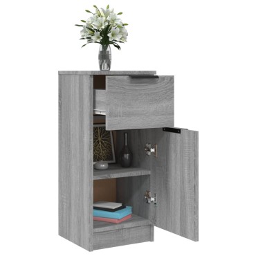vidaXL Ντουλάπι Γκρι Sonoma 30x30x70cm από Επεξεργασμένο Ξύλο 1 τεμ.