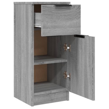 vidaXL Ντουλάπι Γκρι Sonoma 30x30x70cm από Επεξεργασμένο Ξύλο 1 τεμ.