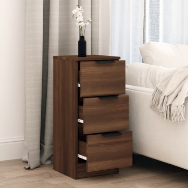 vidaXL Ντουλάπι Καφέ Δρυς 30x30x70cm από Επεξεργασμένο Ξύλο 1 τεμ.