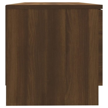 vidaXL Έπιπλο Τηλεόρασης Καφέ Δρυς 80x35x36,5cm Επεξεργασμένο Ξύλο