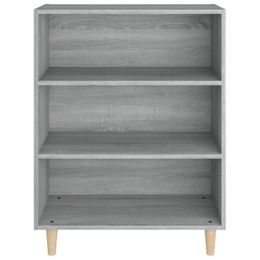 vidaXL Ντουλάπι Γκρι sonoma 69,5x32,5x90cm από Επεξεργασμένο Ξύλο 1 τεμ.