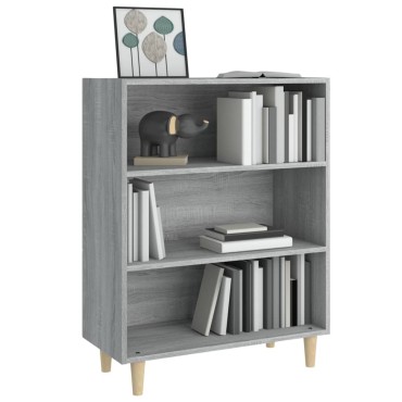 vidaXL Ντουλάπι Γκρι sonoma 69,5x32,5x90cm από Επεξεργασμένο Ξύλο 1 τεμ.