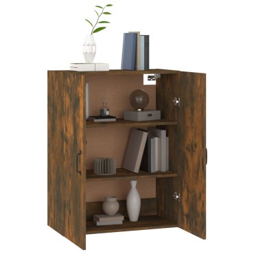 vidaXL Ντουλάπι Κρεμαστό Καπνιστή δρυς69,5x34x90cm Επεξεργασμένο Ξύλο 1 τεμ.