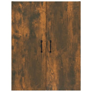vidaXL Ντουλάπι Κρεμαστό Καπνιστή δρυς69,5x34x90cm Επεξεργασμένο Ξύλο 1 τεμ.