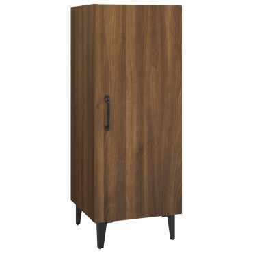 vidaXL Ντουλάπι Καφέ Δρυς 34,5x34x90cm Επεξεργασμένο Ξύλο 1 τεμ.