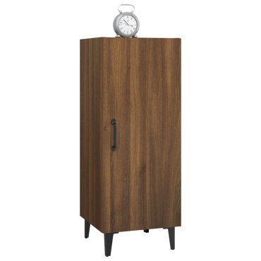 vidaXL Ντουλάπι Καφέ Δρυς 34,5x34x90cm Επεξεργασμένο Ξύλο 1 τεμ.