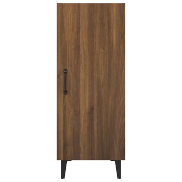 vidaXL Ντουλάπι Καφέ Δρυς 34,5x34x90cm Επεξεργασμένο Ξύλο 1 τεμ.