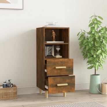 vidaXL Ντουλάπι Καπνιστή Δρυς 34,5x34x90cm Επεξεργασμένο Ξύλο 1 τεμ.
