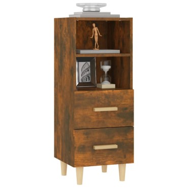 vidaXL Ντουλάπι Καπνιστή Δρυς 34,5x34x90cm Επεξεργασμένο Ξύλο 1 τεμ.