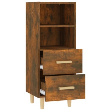 vidaXL Ντουλάπι Καπνιστή Δρυς 34,5x34x90cm Επεξεργασμένο Ξύλο 1 τεμ.