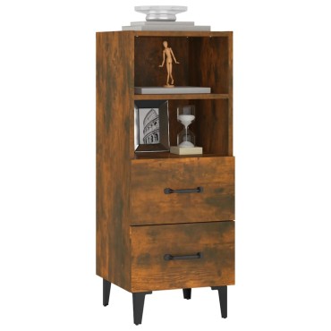 vidaXL Ντουλάπι Καπνιστή Δρυς 34,5x34x90cm Επεξεργασμένο Ξύλο 1 τεμ.