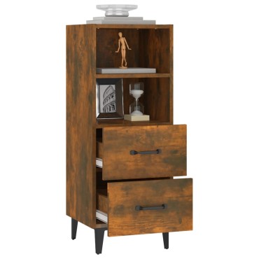vidaXL Ντουλάπι Καπνιστή Δρυς 34,5x34x90cm Επεξεργασμένο Ξύλο 1 τεμ.