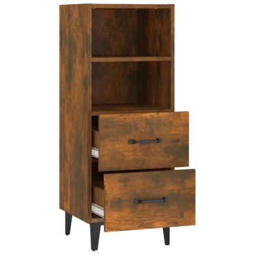vidaXL Ντουλάπι Καπνιστή Δρυς 34,5x34x90cm Επεξεργασμένο Ξύλο 1 τεμ.